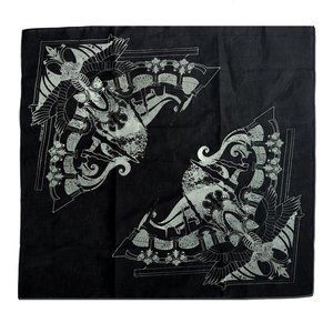 Necropolis Glow in the Dark  on Black Bandana